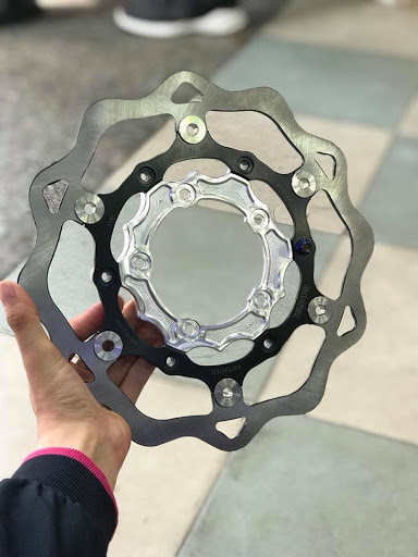 Đĩa KTM 260mm + Lòng đĩa 4 lỗ 5 lỗ CNC
