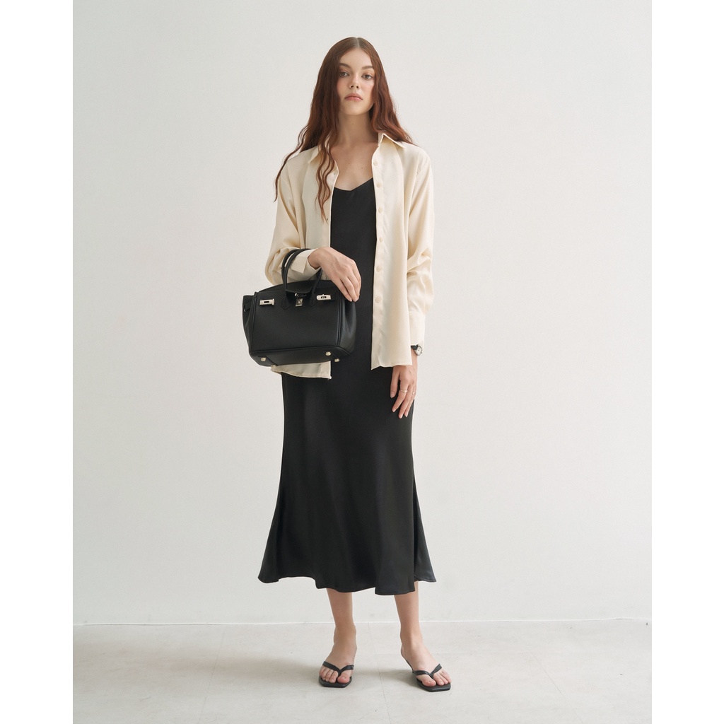 Sơ Mi Lụa Satin Nueye | 2210 | Lana Official