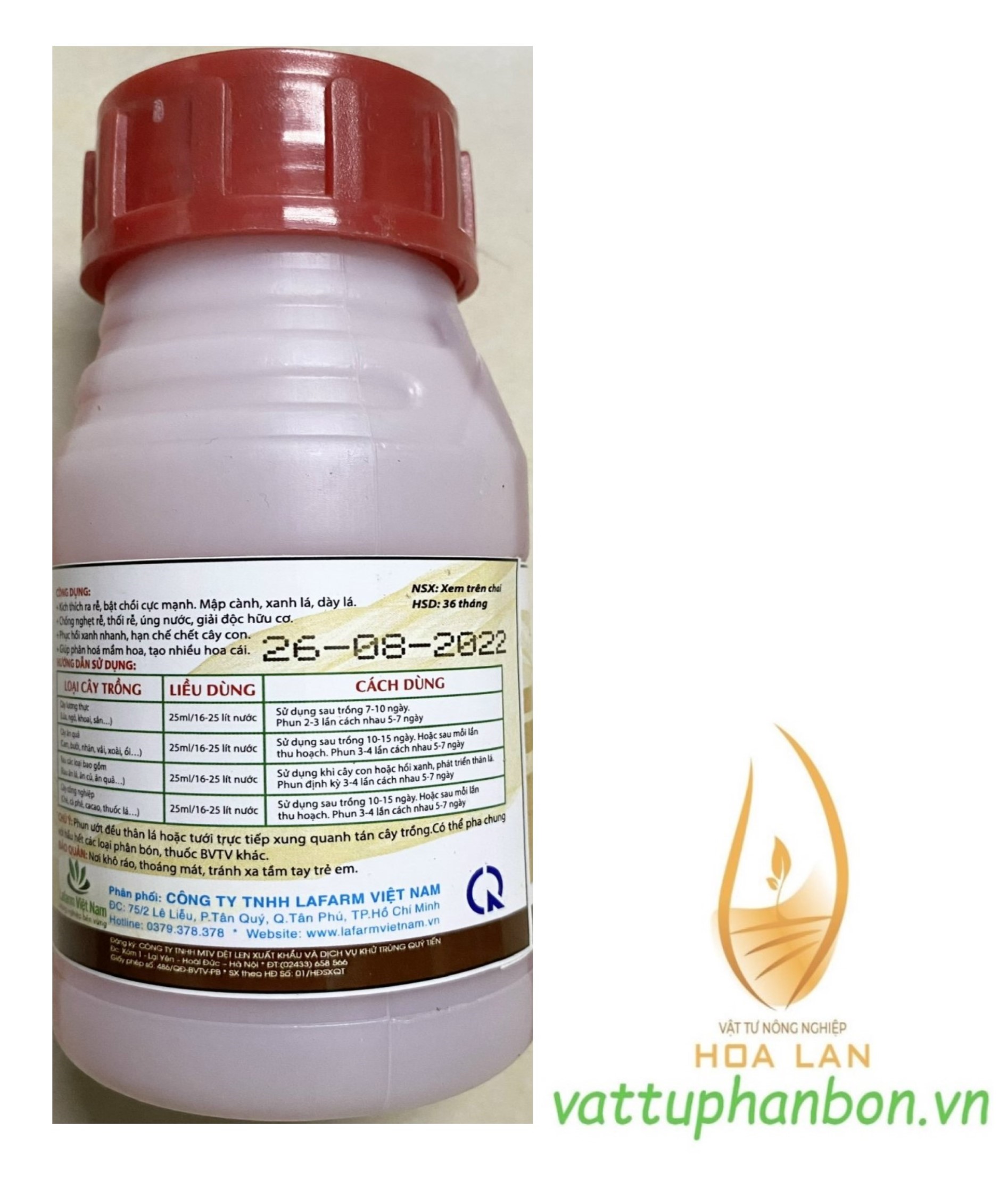 Phân Bón Lân Đỏ Đậm Đặc QT04 - Phân Bón lá Cao Cấp - #291A# 250ml