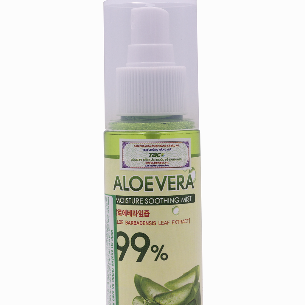 Xịt Khoáng Dabo Aloe Vera 99% Moisture Soothin Hàn Quốc (100ml)