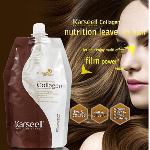 KEM Ủ TÓC PHỤC HỒI COLLAGEN KARSEELL MACA 500ML