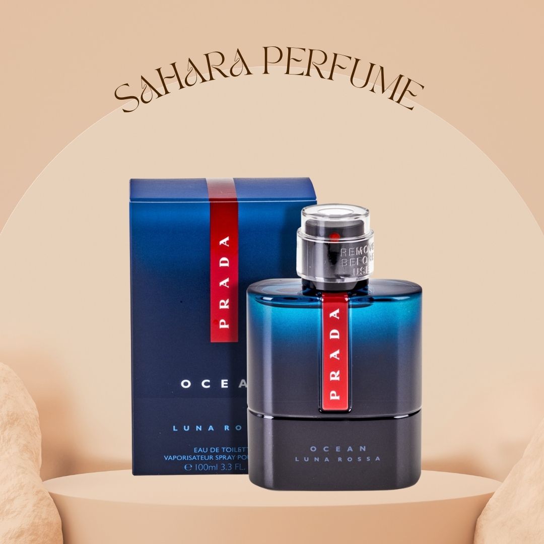 FULL BOX Prada Luna Rossa Ocean EDT 100ml Nước hoa nam Prada Sahara Perfume  - MixASale