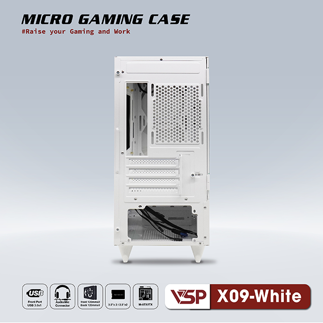Vỏ Case Máy Tính VSP Micro Gaming X09