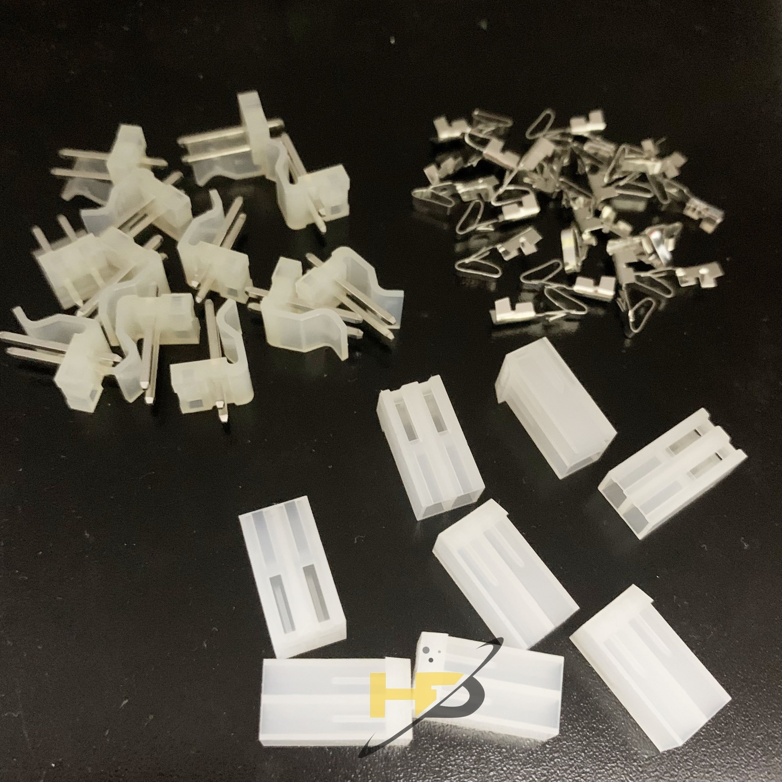 Bộ đầu nối ch3.96-2p, header ch3.96 2p gồm lõi ch, giắc đực, giắc cái
