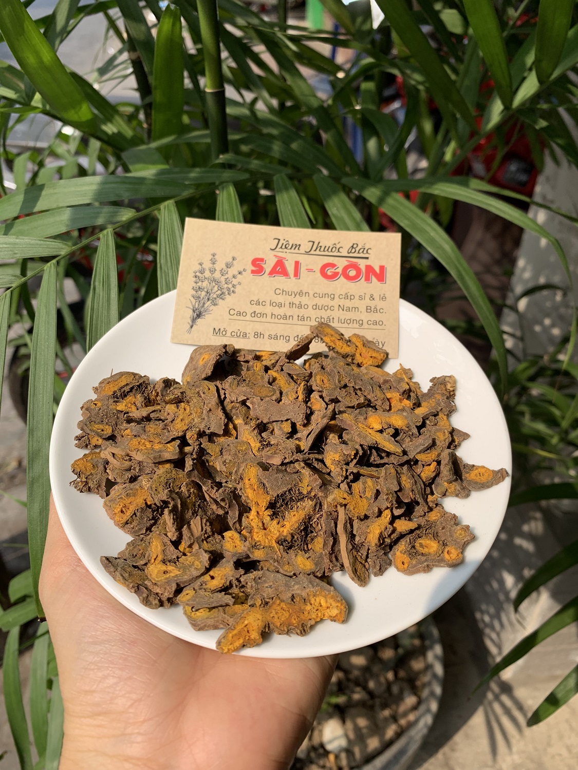 [HCM]CỦ HOÀNG LIÊN 100gram Tiệm Thuốc Bắc Sài Gòn