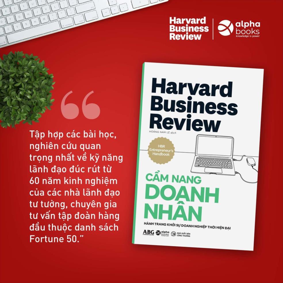 Sách - Hbr Cẩm Nang Doanh Nhân (Bìa Cứng) [Alphabooks]