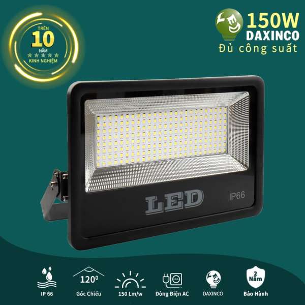 Đèn pha led 150W SMD Daxinco kiểu Chiến Sỹ