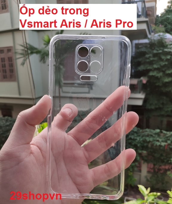 Ốp Vsmart Aris / Aris Pro dẻo trong suốt (Loại đẹp)