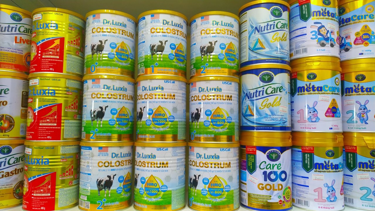 Dr luxia colostrum step 2 800g (6-12 tháng ) date 2024 mẫu mới
