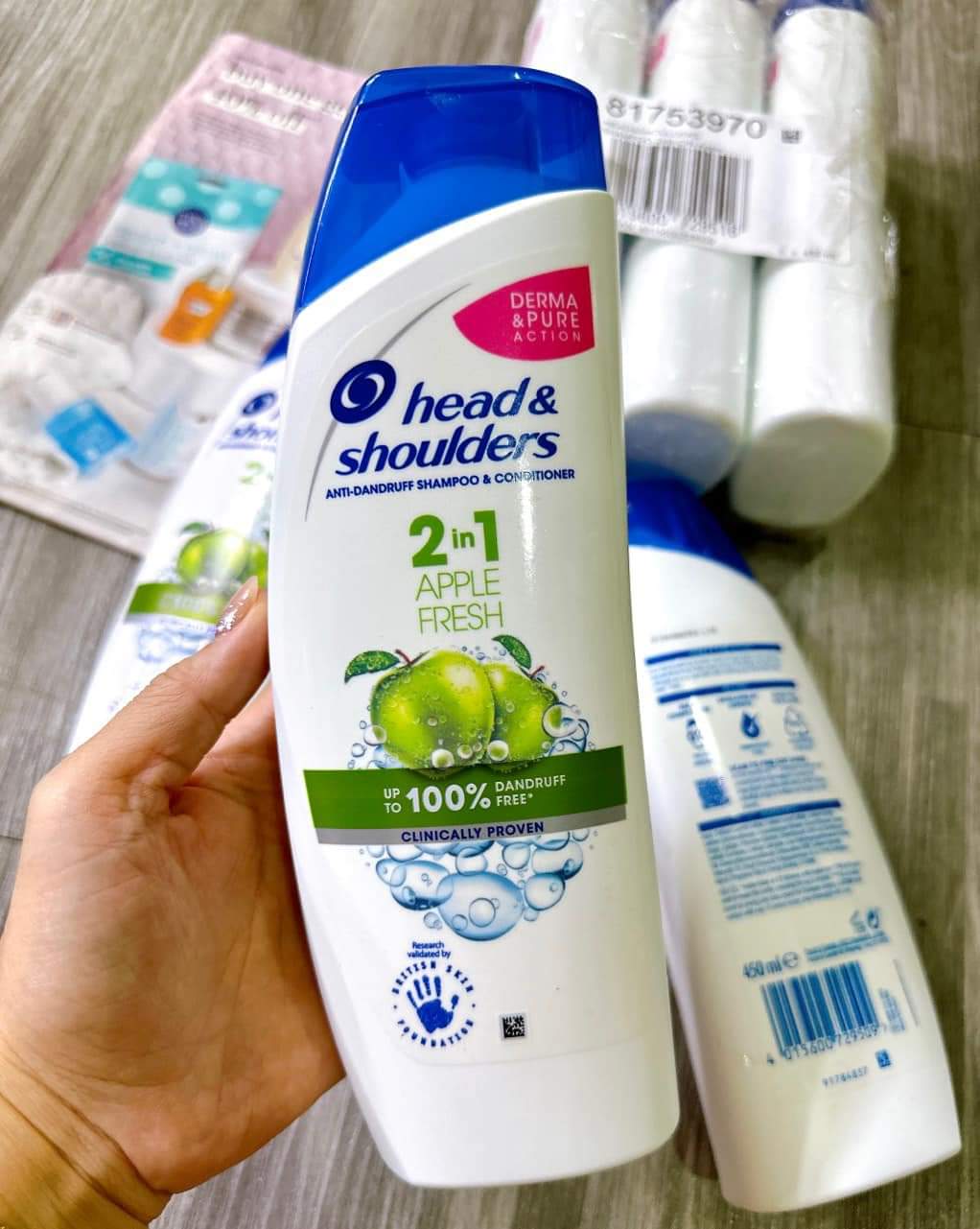 Dầu gội xả Head&Shoulder 2in1 (Hàng Mỹ)
