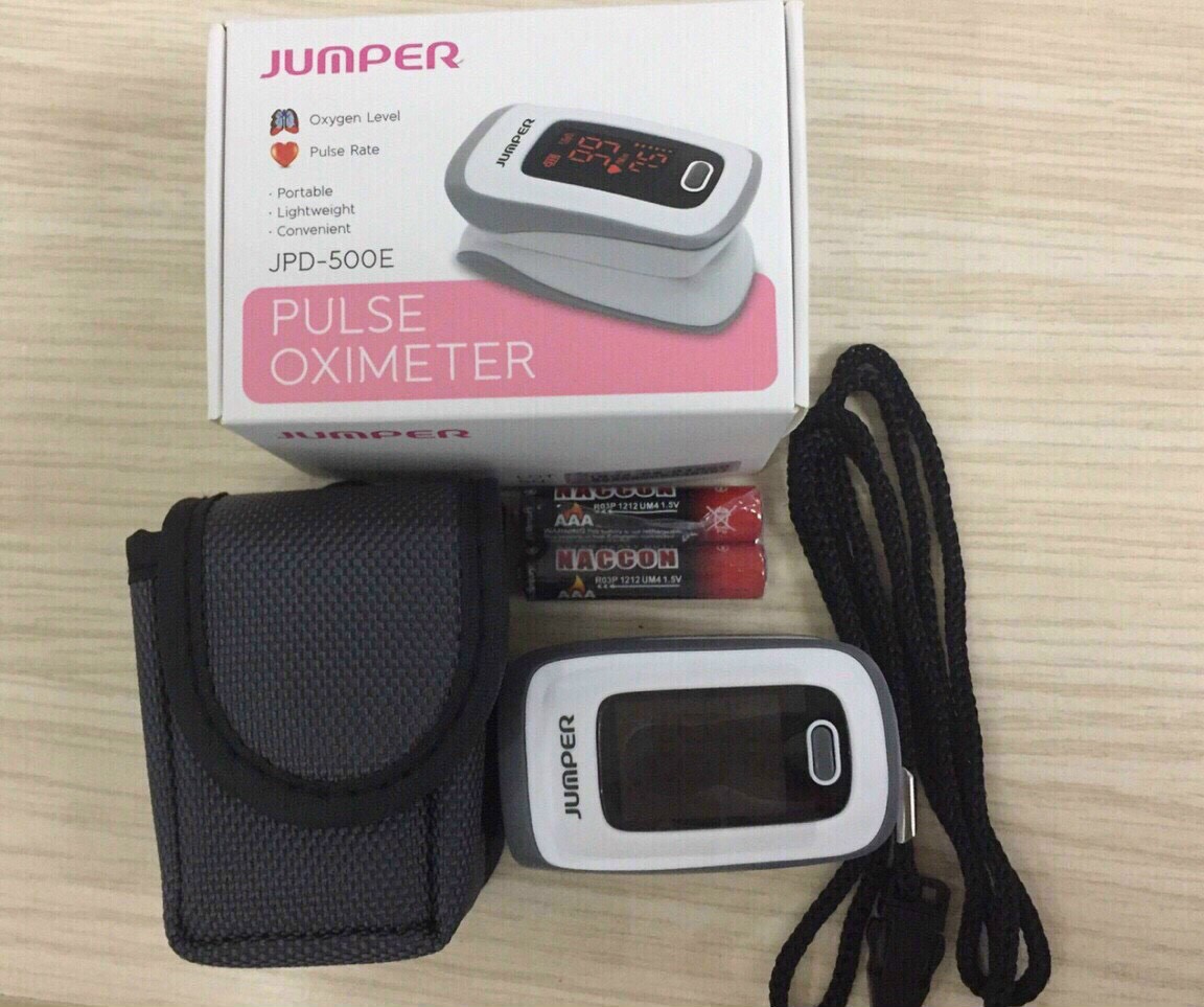 Máy đo nồng độ oxy trong máu Spo2 Jumper 500E