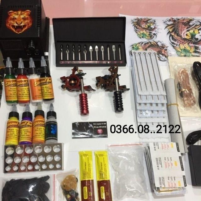 Bộ Combo 2 máy xăm Trung cấp Tattoo mẫu D5 ( hàng có sẵn )