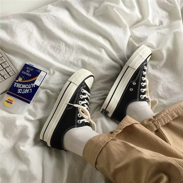 Giày thể thao nữ sneaker CV classic cổ thấp siêu xinh