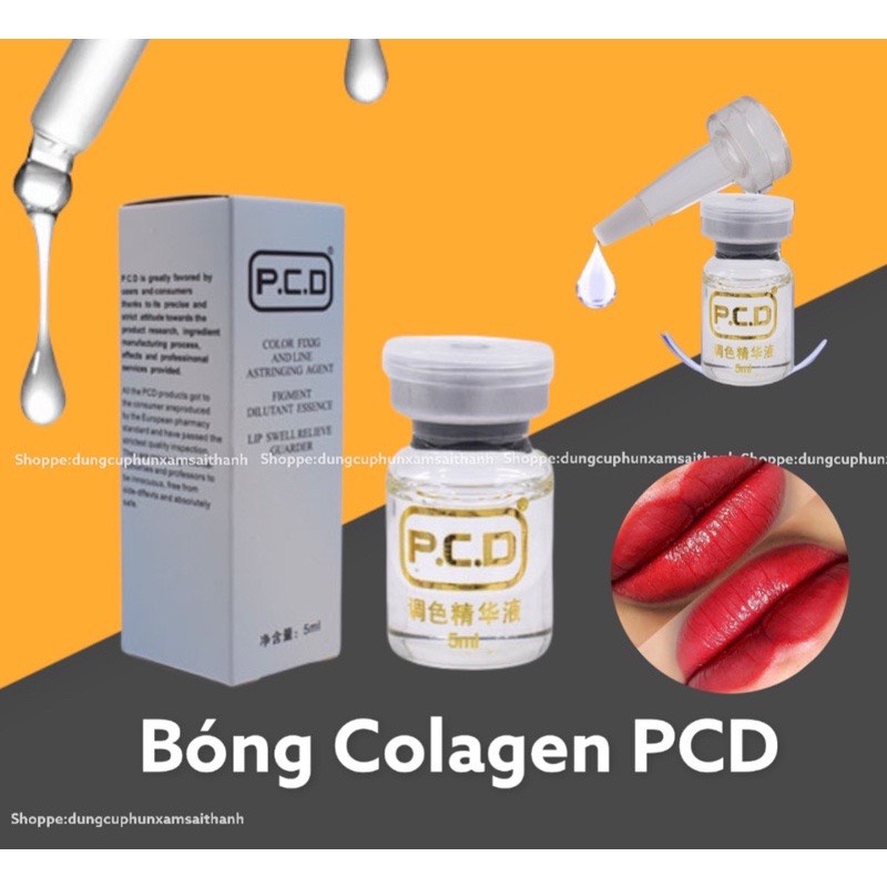 [CHÍNH HÃNG] PHỦ BÓNG MÔI COLAGEN PCD