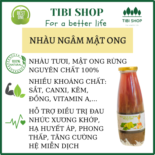 Nhàu tươi ngâm mật ong Best One