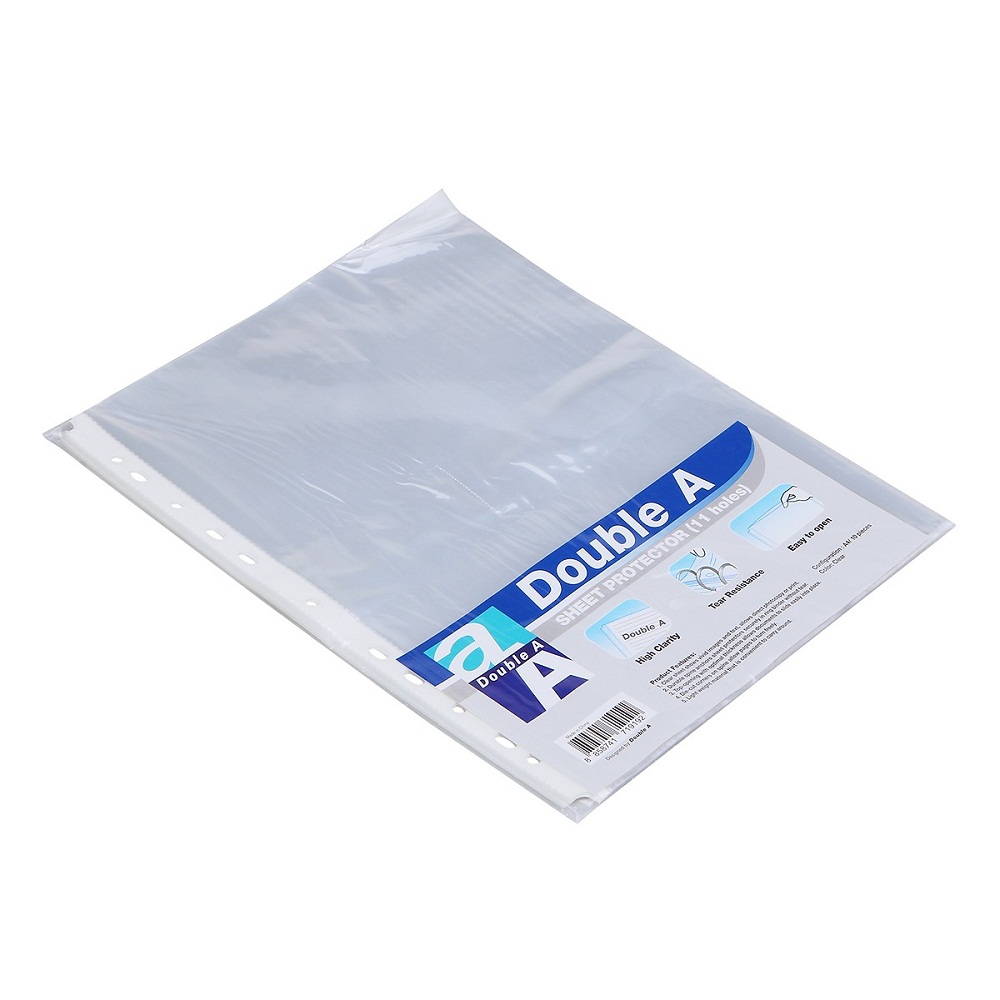 [HCM]Bìa lá lỗ Double A (100 cái/ xấp)