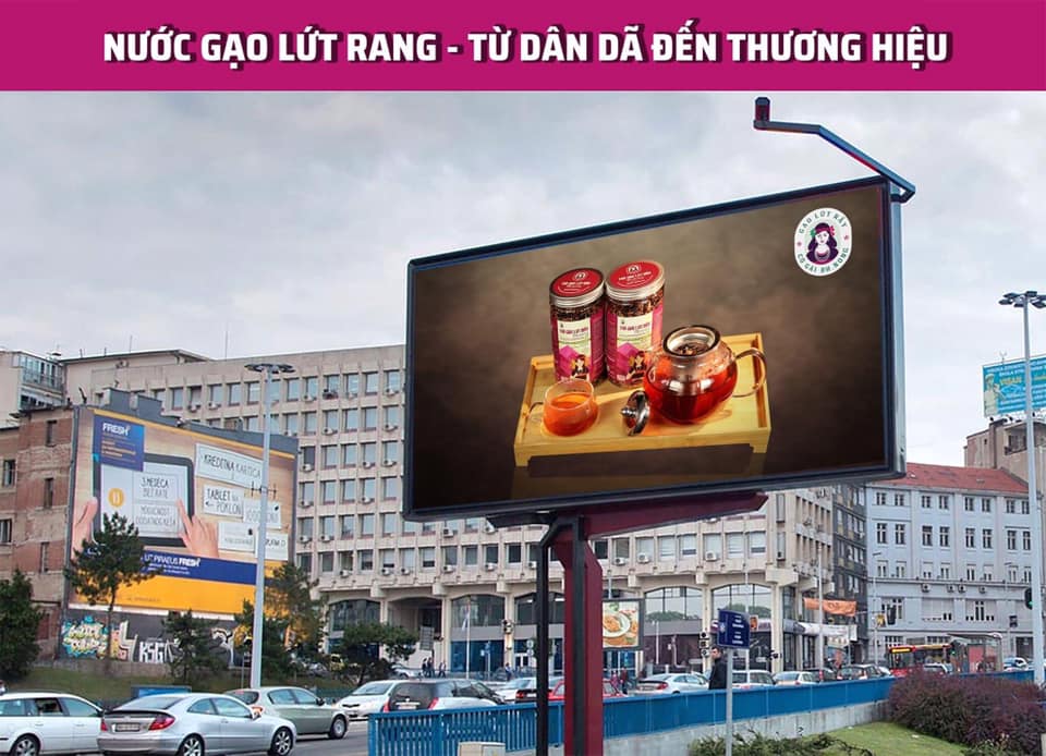 Trà Lứt Rẫy Đậu Đen Xanh Lòng Rang Mộc (Hộp 500g sang trọng)