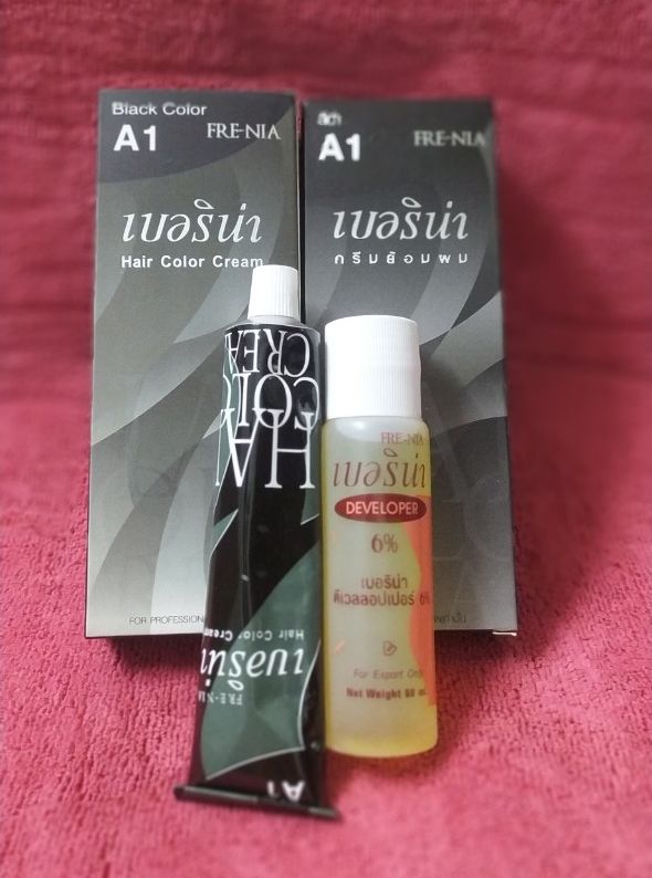 Thuốc nhuộm tóc FRE-NIA (1 tuýp nhuộm + 1 dung dịch pha nhuộm)