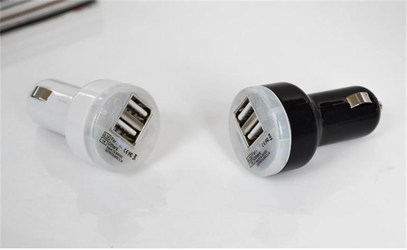 Củ sạc 2 cổng USB cho xe hơi, ô tô.
