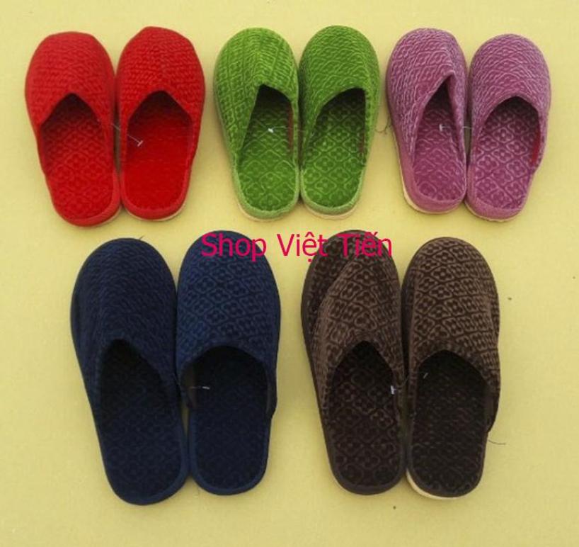 Combo 5 đôi dép đi trong nhà mua đông cho cả gia đình giá rẻ