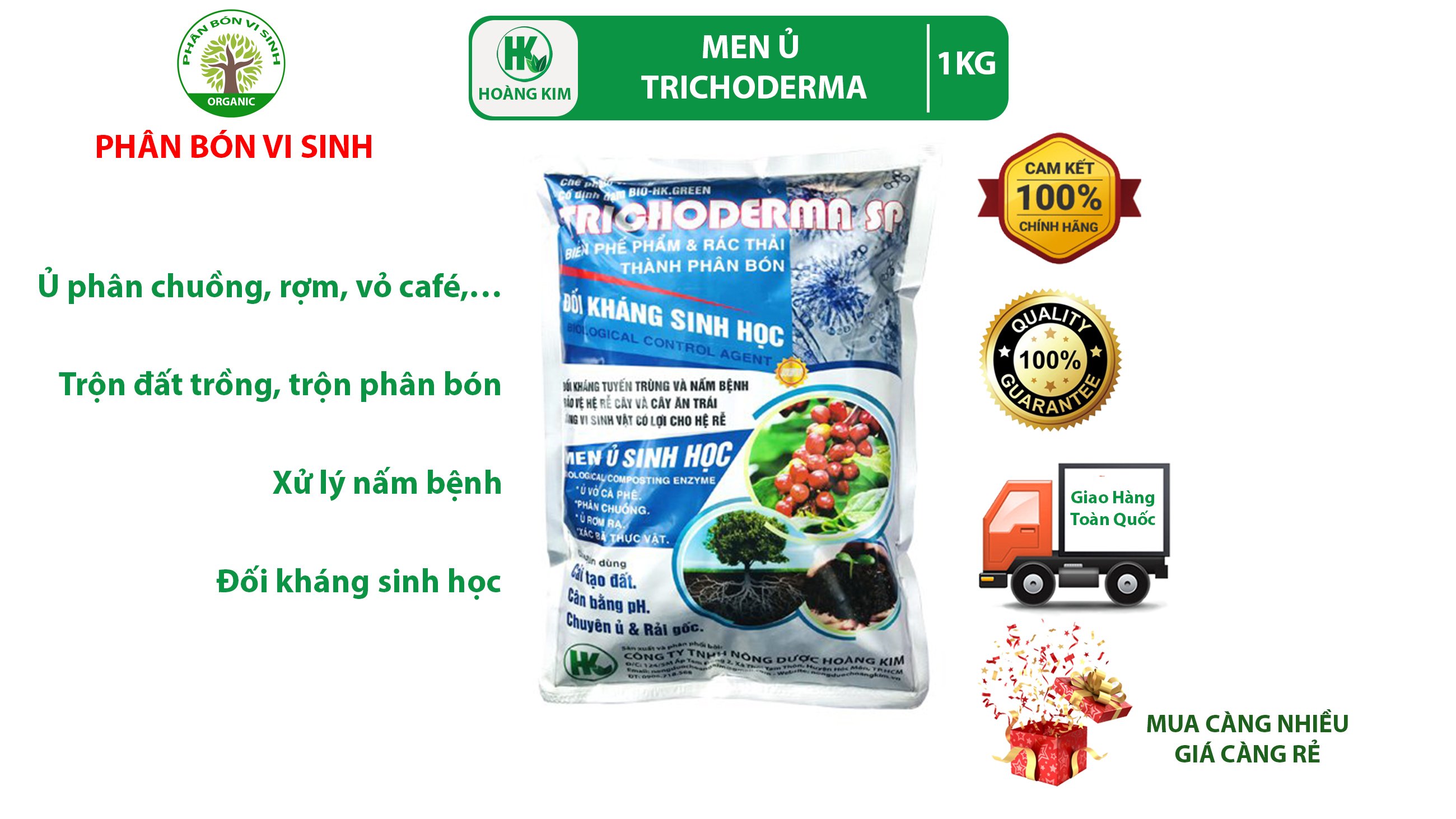 1kg of Trichoderma glaze