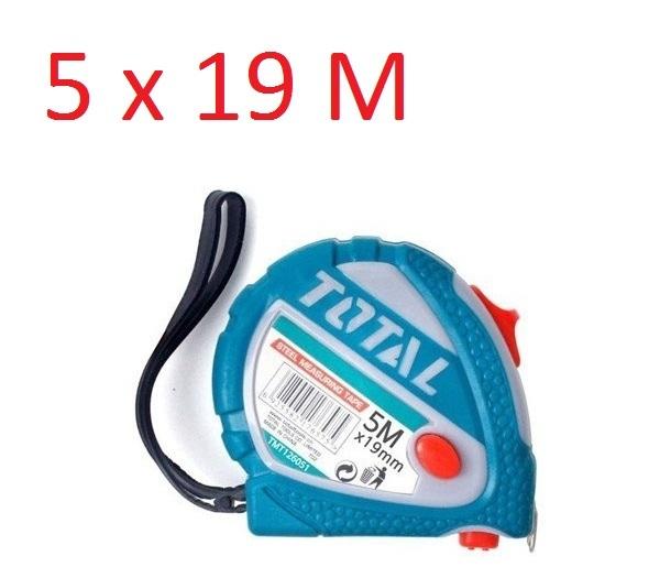 Thước kéo thép nền vàng total tmt126051