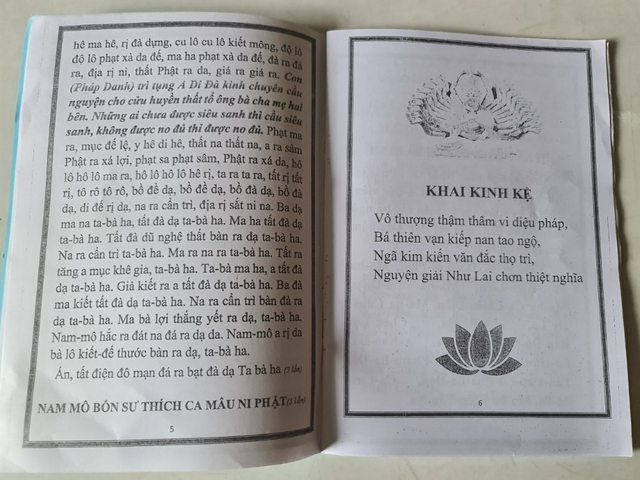 Kinh A DI ĐÀ - Thích Trung Đạo biên soạn