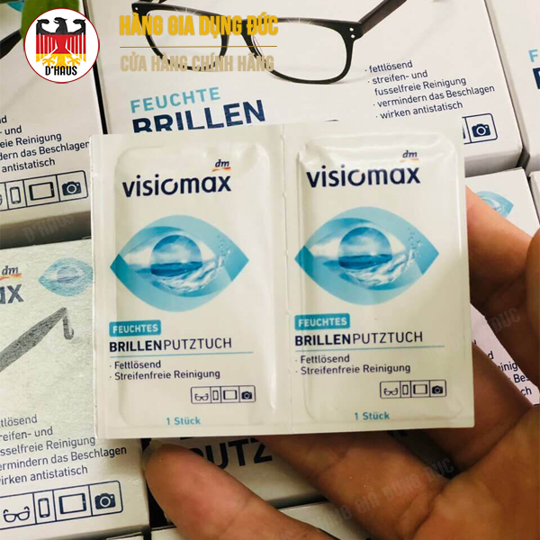 [HÀNG CHÍNH HÃNG] GIẤY LAU KÍNH VISIONMAX CỦA ĐỨC