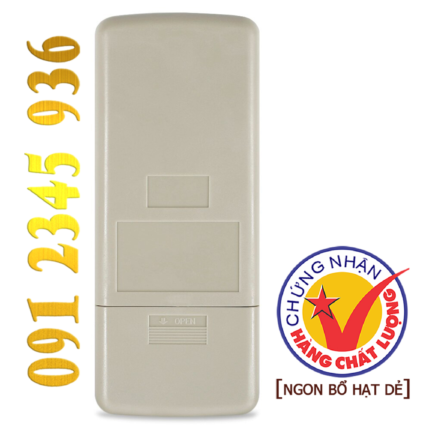 Điều khiển National [HÀNG ĐẸP] cho điều hòa. (Mẫu số 3)