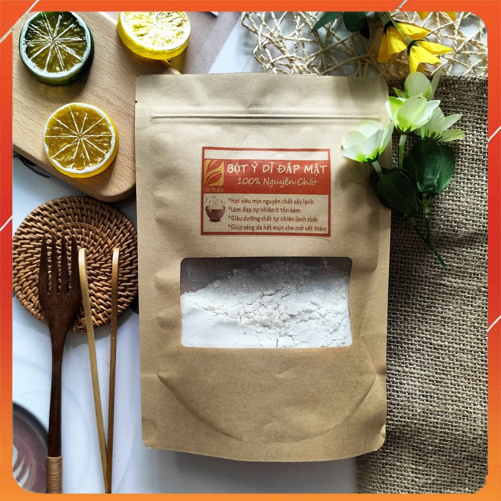 [500g, 1kg] Bột Ý Dĩ Nguyên Chất, Siêu Mịn