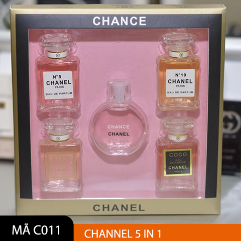 [HCM]Set nước hoa 5 chai mini siêu sang meli