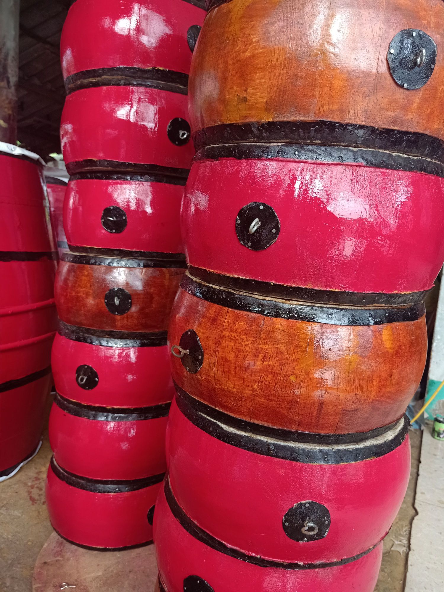 Trống nhạc hát khẩu, chèo