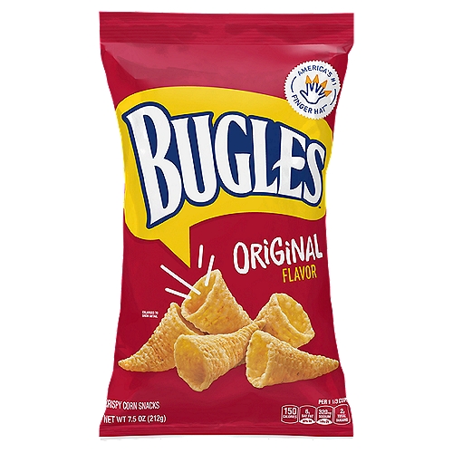 Bánh snack bắp - Bugles nhập khẩu Mỹ - 212 gram
