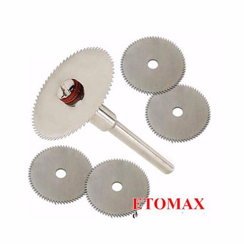 Bộ 5 lưỡi cưa mini [ kèm trục]