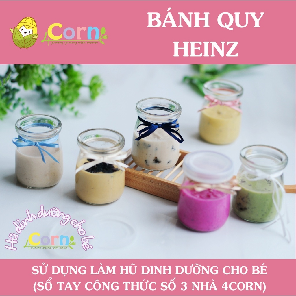№▩﹊ Bánh quy ăn dặm Heinz - Cho bé 7m