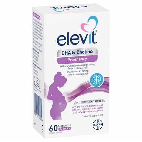 Viên uống bổ sung dha elevit for pregnancy & breastfeeding cho bà bầu 60 viên