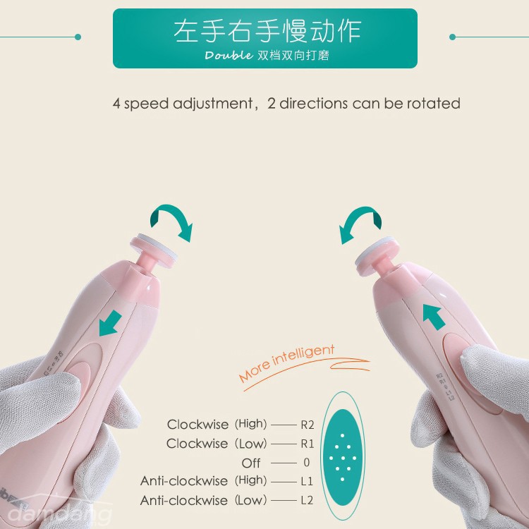 [HCM]Bộ dụng cụ cắt và dũa móng tay cho mẹ và bé