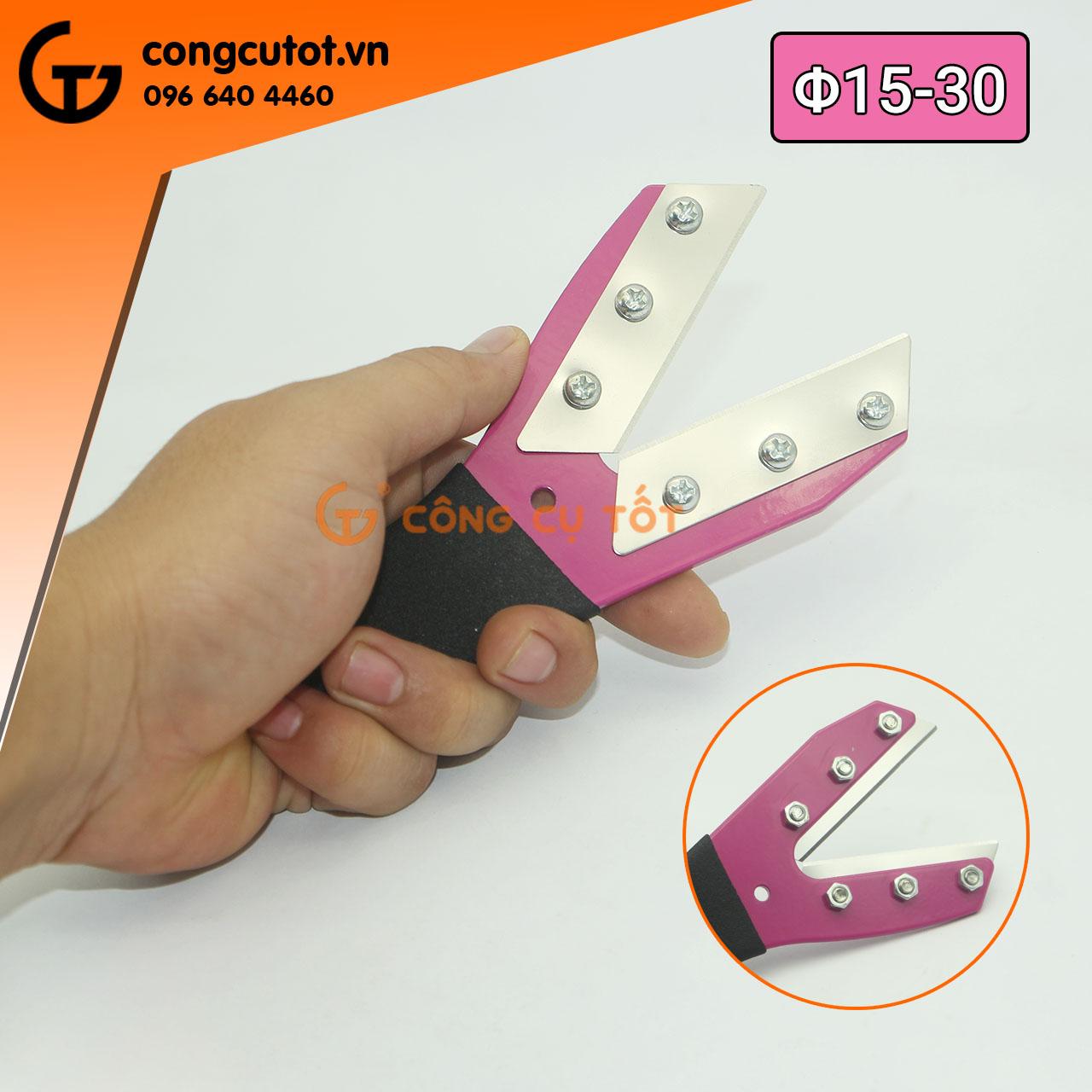 Combo 2 chiếc chỉa khoanh vỏ cành cây