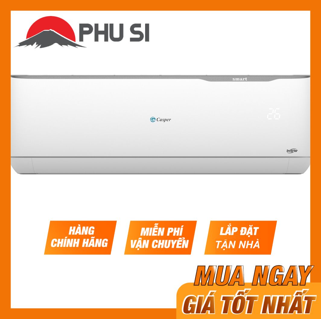 ✅[Trả góp 0%]Máy lạnh Casper Inverter 2 HP GC-18TL32