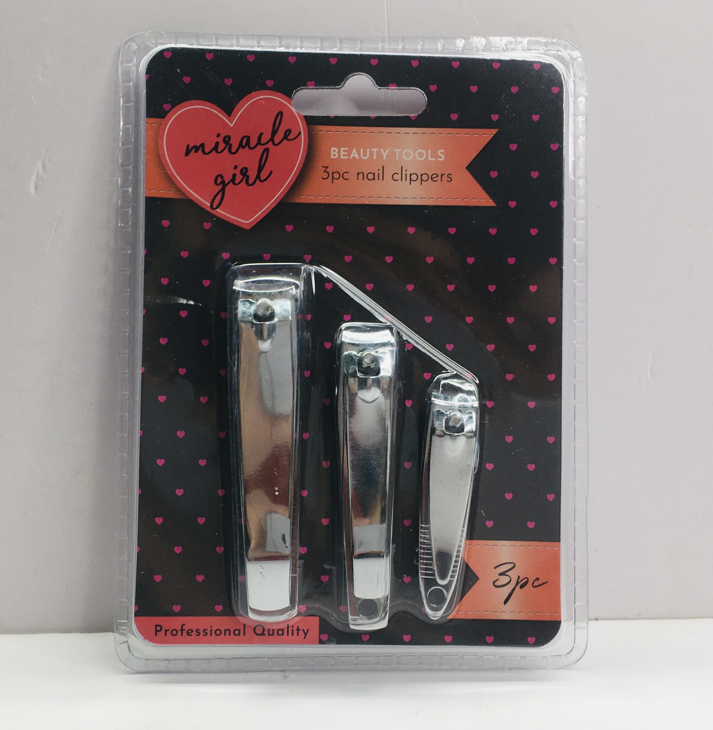 Bộ cắt móng 3 món Beauty Tools 3pc nail clippers