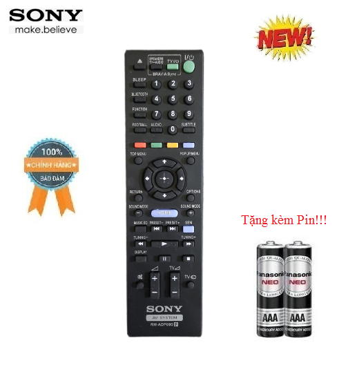 Remote điều khiển dàn âm thanh Sony RM- ADP090- Hàng mới chính hãng 100% Tặng kèm Pin
