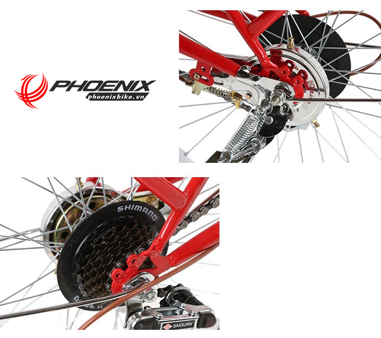 XE ĐẠP PHOENIX MINI DÀNH CHO NỮ 24 INCH 2024