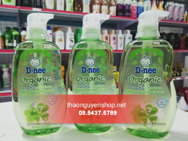 Sữa tắm gội toàn thân Dnee 380ml