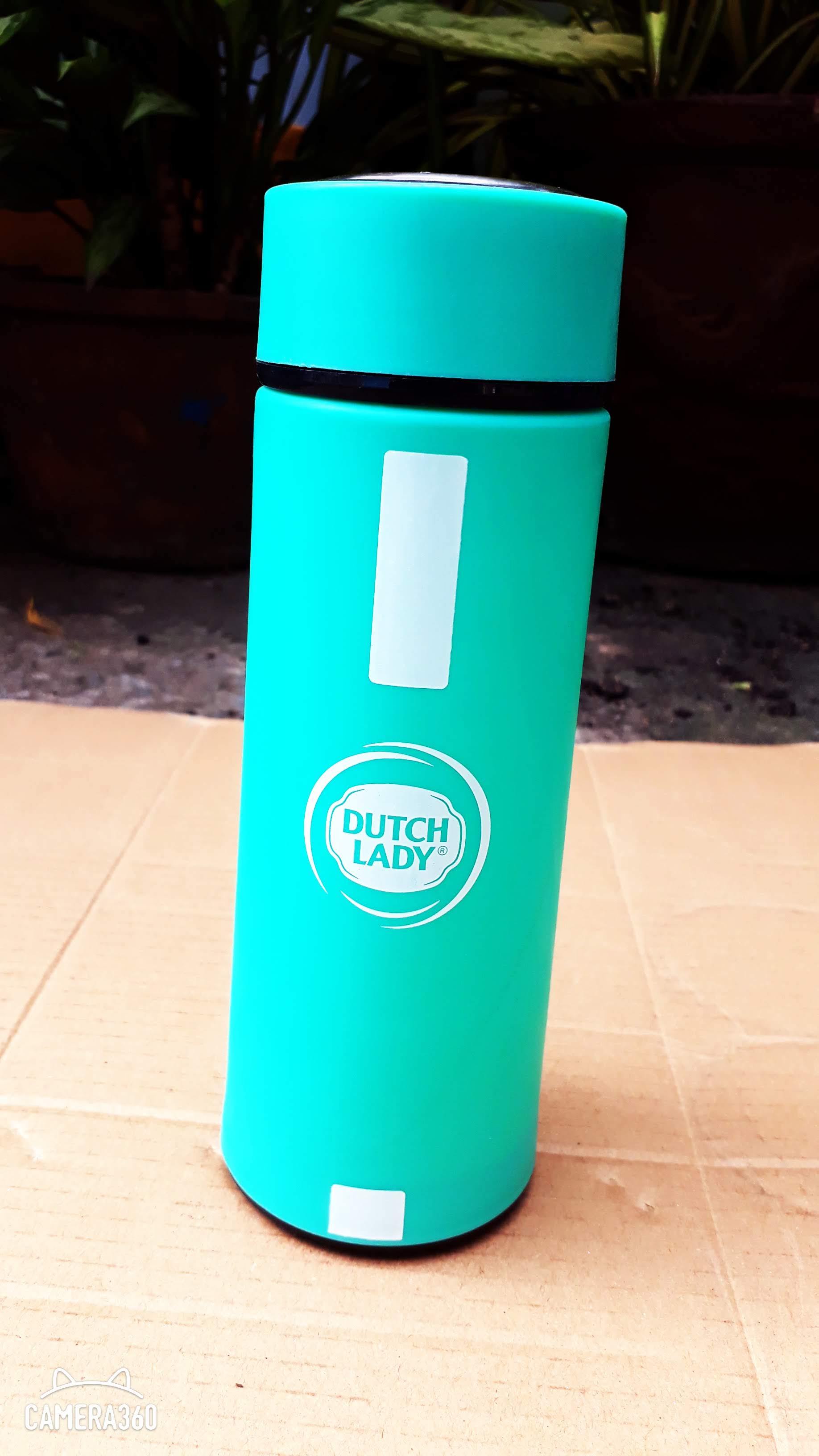 [HCM][Ảnh thật] Bình thủy tinh bọc nhựa 375ml ( màu ngẫu nhiên)