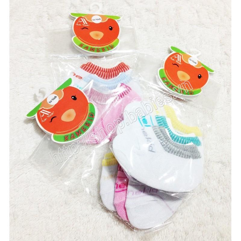 Set 3 đôi vớ sơ sinh Kamekid