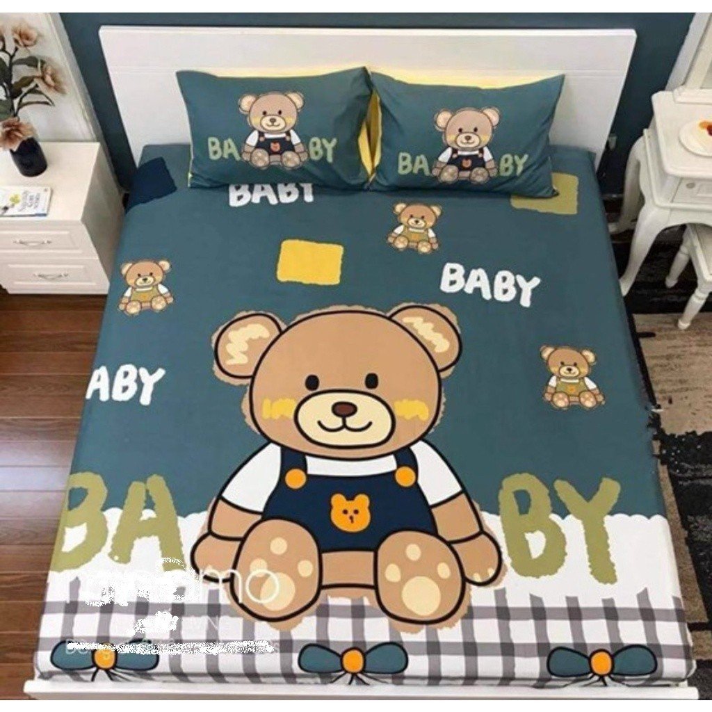 Ga chống thấm hàng chuẩn 1m6*2m CHẤT LIỆU COTTON POLY GIAO MÀU NGẪU NHIÊN NẾU CHỌN MÀU ( CHÁT VỚI SHOP )