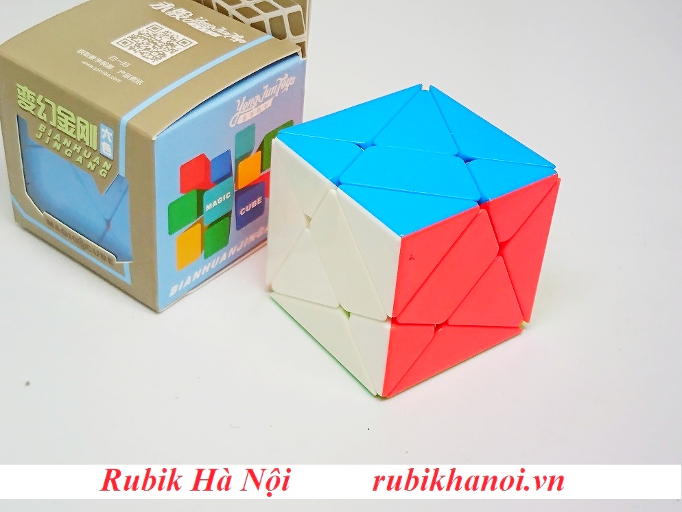 Rubik Axis YongJun Đen Và Stickerless
