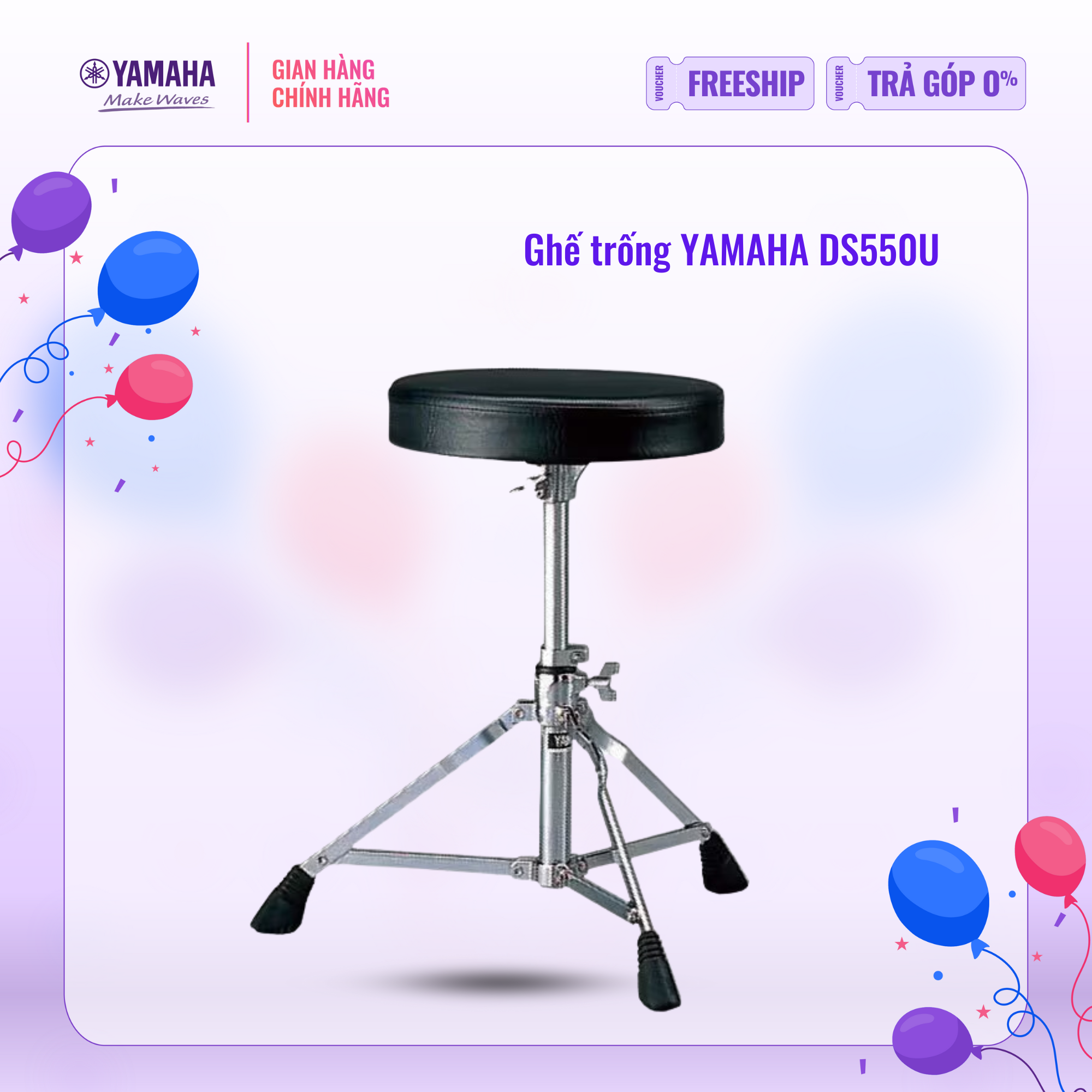 Ghế trống YAMAHA DS550U