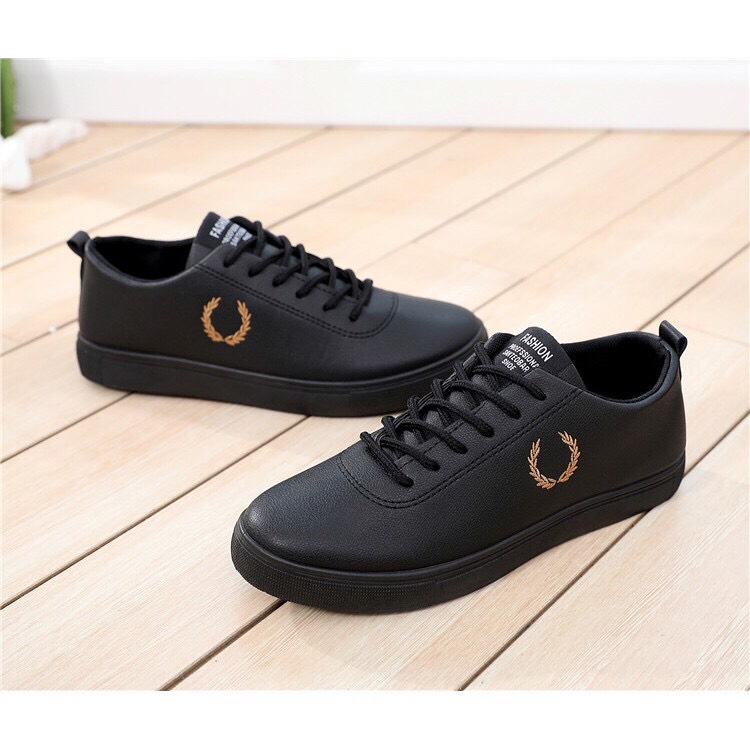 Giày thể thao nam - giày snakers thêu logo Bông Lúa