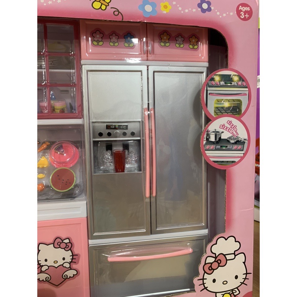 Bộ đồ chơi hello kitty 3 khoang cho bé , đồ chơi nhà bếp